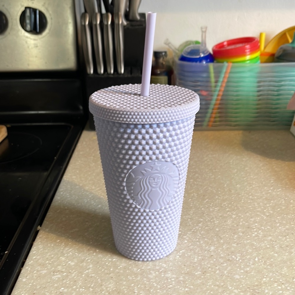 Starbucks matte lilac grande cold cup